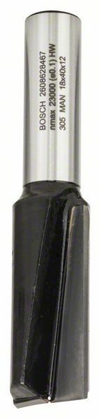 Drážkovací fréza - 12 mm, D1 18 mm, L 40 mm, G 81 mm - 3165140420303 BOSCH