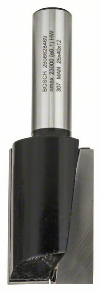 Drážkovací fréza - 12 mm, D1 25 mm, L 40 mm, G 81 mm - 3165140420327 BOSCH
