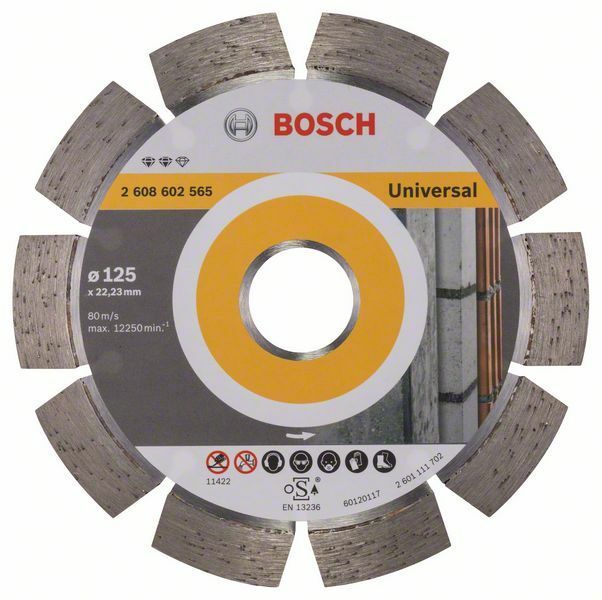Diamantový dělicí kotouč Expert for Universal - 125 x 22,23 x 2,2 x 12 mm - 3165140580717 BOSCH