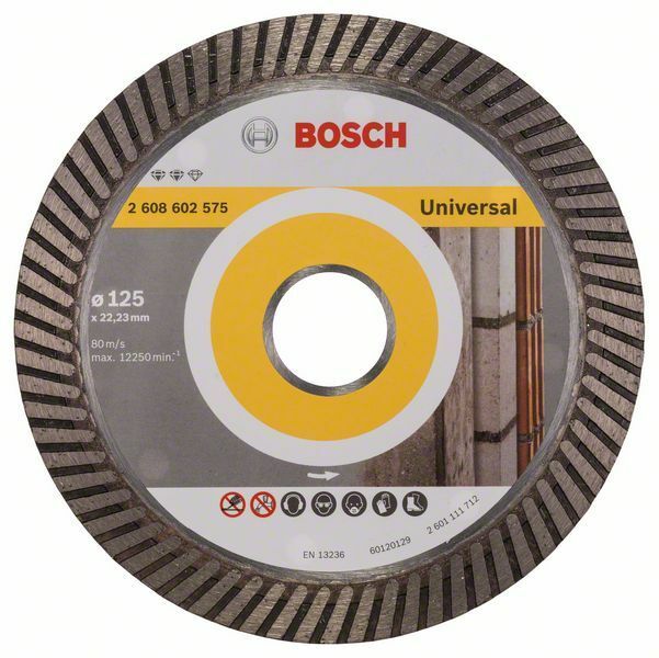Diamantový dělicí kotouč Expert for Universal Turbo - 125 x 22,23 x 2,2 x 12 mm - 31651405 BOSCH