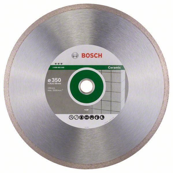 Diamantový dělicí kotouč Best for Ceramic - 350 x 30/25,40 x 3 x 10 mm - 3165140581462 BOSCH