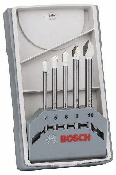 5dílná sada vrtáků na dlaždice CYL-9 Ceramic - 4,0; 5,0; 6,0; 8,0; 10,0 mm - 3165140599306 BOSCH