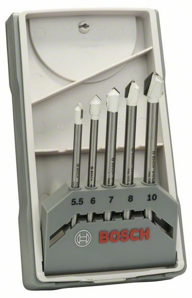 5dílná sada vrtáků na dlaždice CYL-9 Ceramic - 5,5; 6,0; 7,0; 8,0; 10,0 mm - 3165140599863 BOSCH