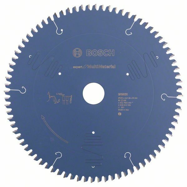 Pilový kotouč Expert for Multi Material - 250 x 30 x 2,4 mm, 80 - 3165140648196 BOSCH