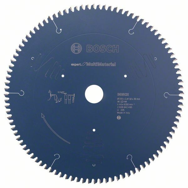 Pilový kotouč Expert for Multi Material - 300 x 30 x 2,4 mm, 96 - 3165140648202 BOSCH