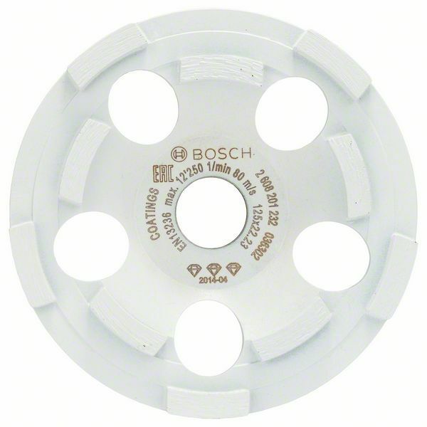 Diamantový hrncový kotouč Best for Protective Coating; 125 x 22,23 x 4,5 mm - 316514077219 BOSCH