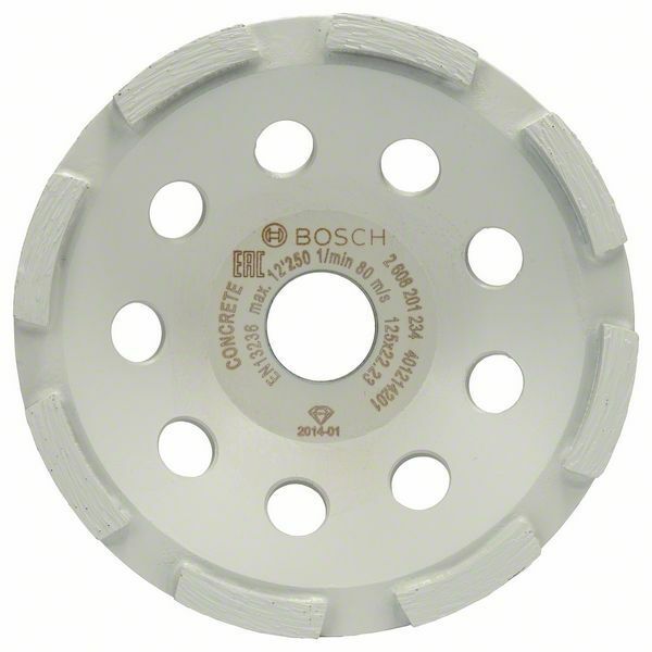 Diamantový hrncový kotouč Standard for Concrete; 125 x 22,23 x 5 mm - 3165140772211 BOSCH