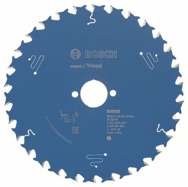 Pilový kotouč Expert for Wood; 200 x 30 x 2,8 mm, 30 - 3165140796187 BOSCH