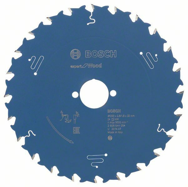 Pilový kotouč Expert for Wood; 200 x 32 x 2,8 mm, 24 - 3165140796200 BOSCH