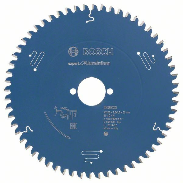 Pilový kotouč Expert for Aluminium; 200 x 32 x 2,8 mm, 60 - 3165140796705 BOSCH