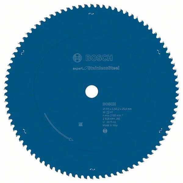 Pilový kotouč Expert for Stainless Steel - 355 x 25.4 x 2,5/2,2 mm, 90 - 3165140839983 BOSCH