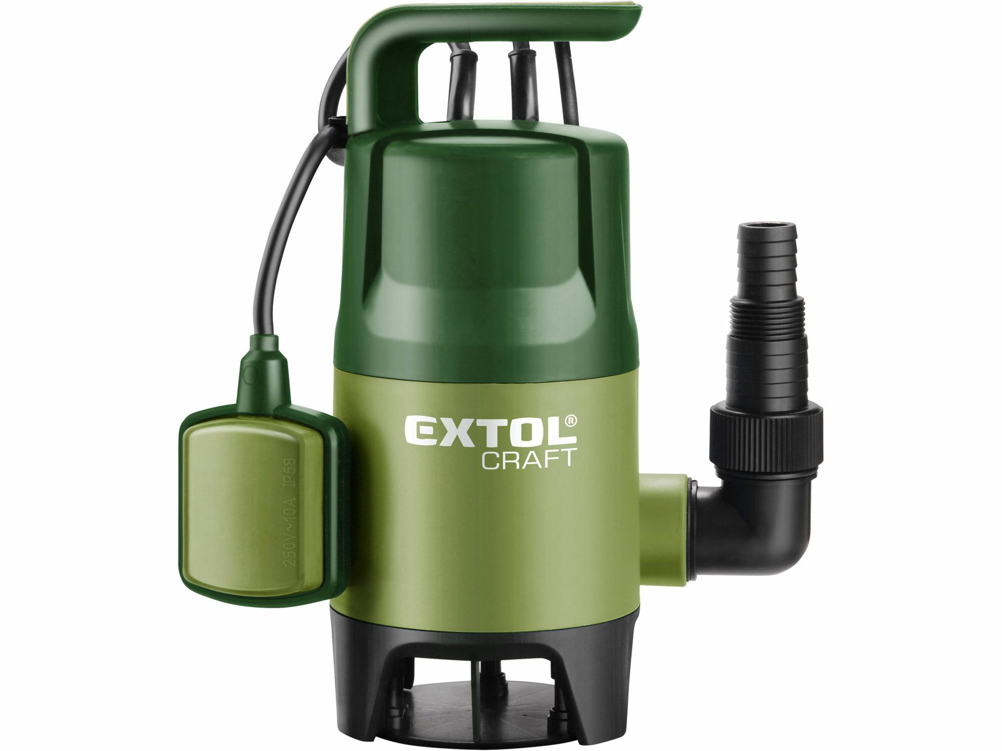 Čerpadlo na znečištěnou vodu, 400W, 7500l/hod, 10m EXTOL-CRAFT