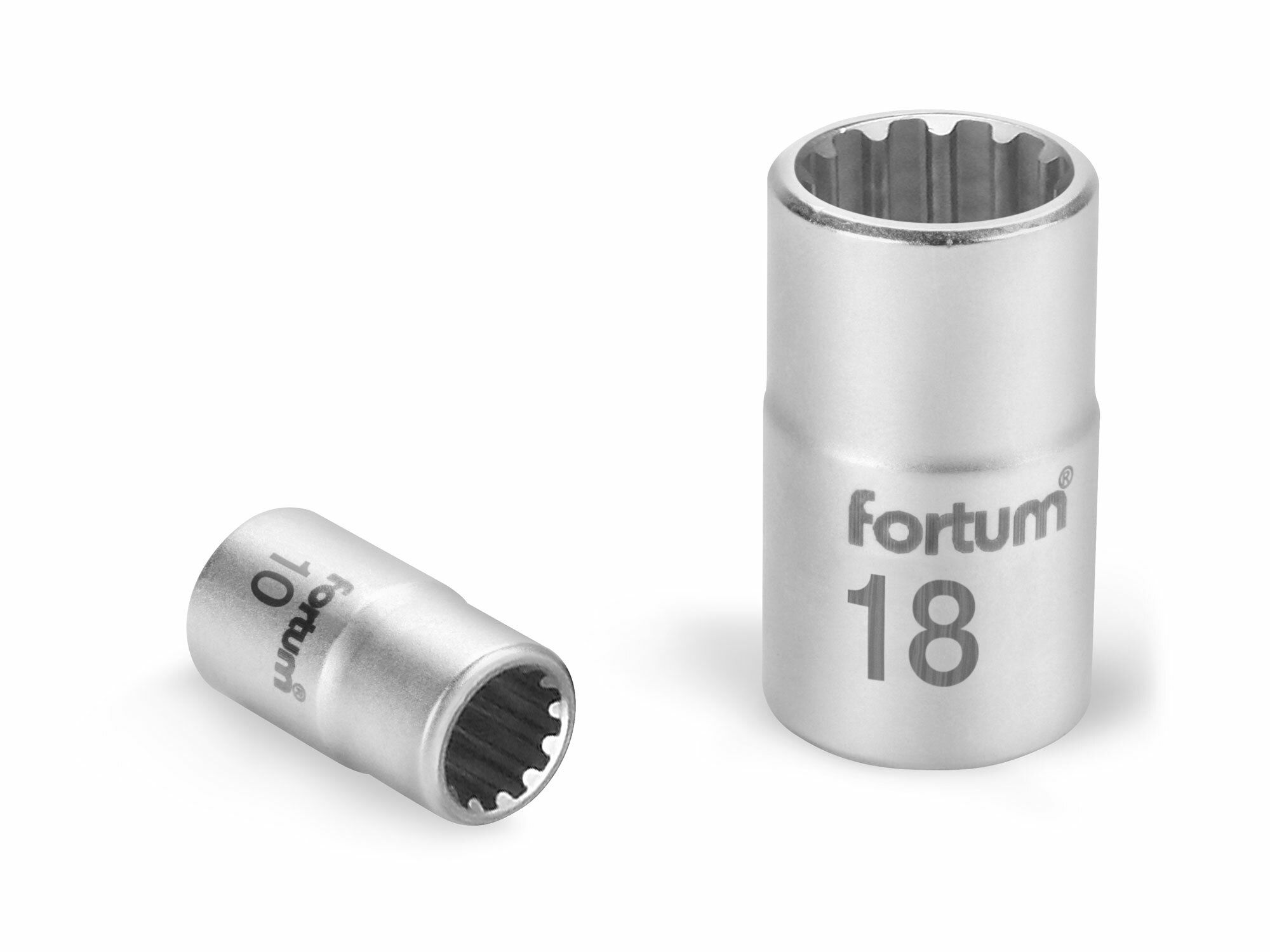 Fotografie Hlavice nástrčná MULTI-LOCK, 1/2", 10mm, L 38mm, 61CrV5, FORTUM FORTUM