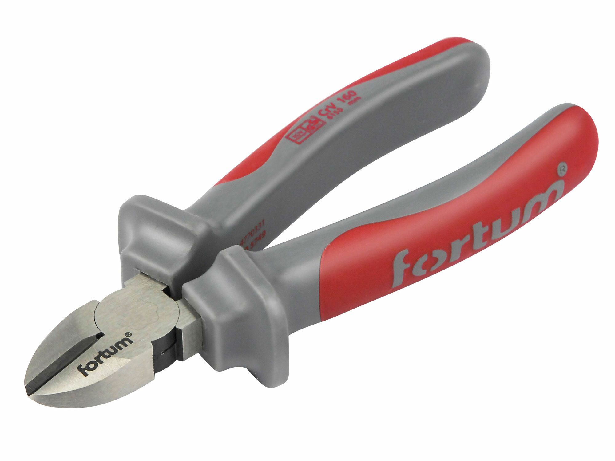 Kleště štípací boční, 160mm, 61CrV5, FORTUM