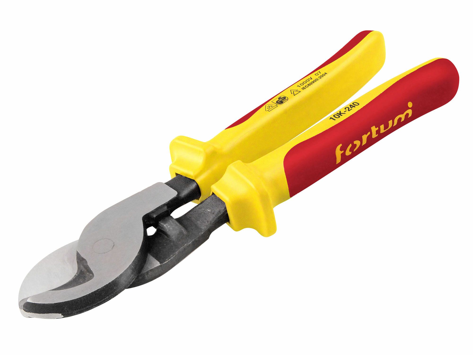 Kleště štípací kabelové, 240mm, max. průměr stříhaného kabelu 15,5mm, 61CrV5, FORTUM