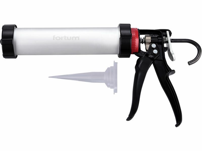 Pistole vytlačovací PROFI "TUBUS", 225mm, 390 ml, FORTUM