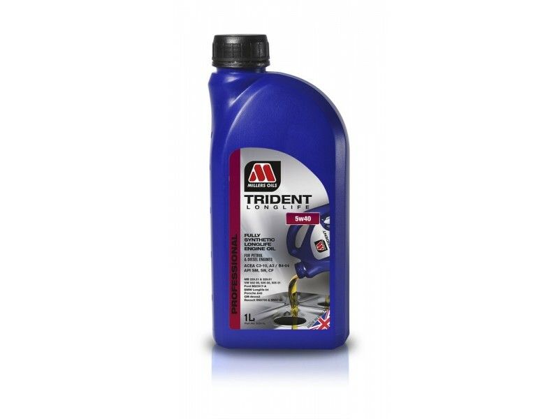 Millers Trident Longlife 5w40 1l