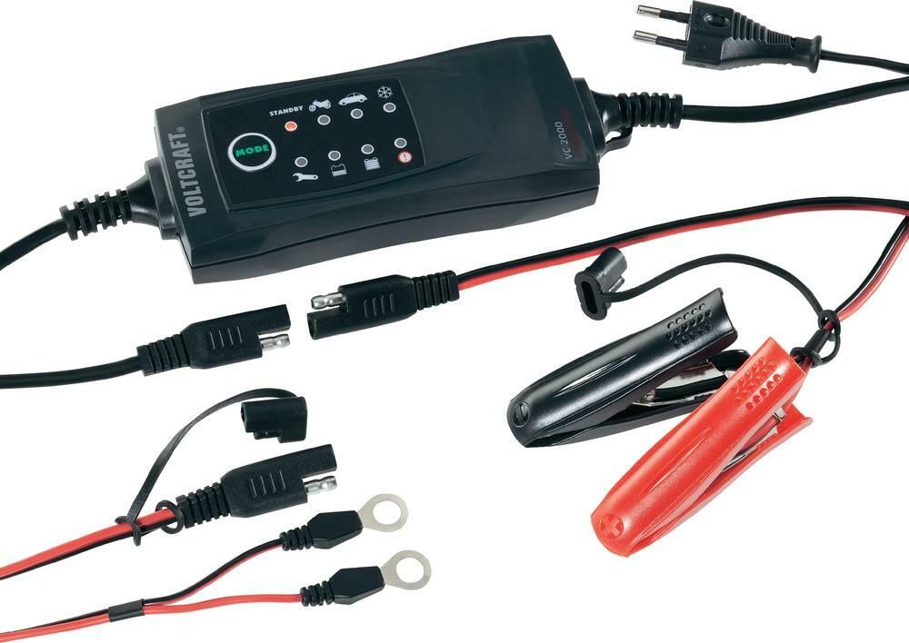 Automatická nabíječka autobaterií Voltcraft VC 2000, 1,5/5 A, 12 V, 3 roky záruka