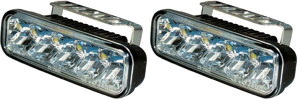 LED světla pro denní svícení Devil Eyes, 610757, 5 LED