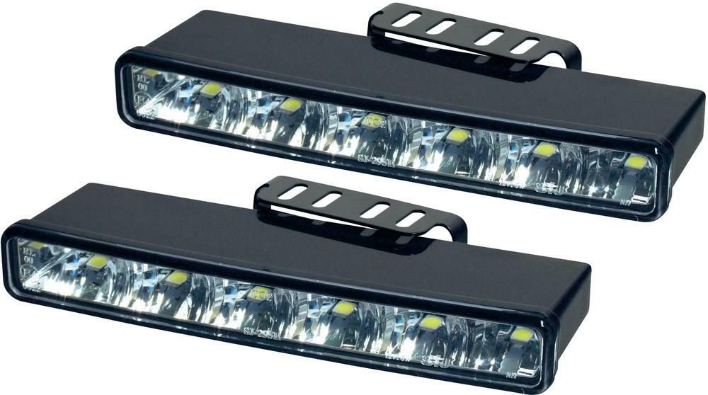 LED světla pro denní svícení Devil Eyes, 610763, 6 LED