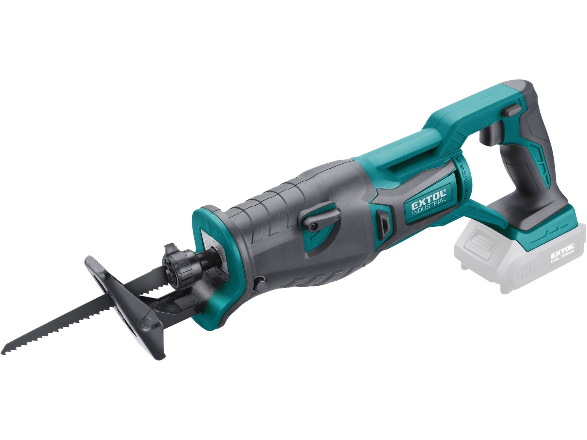 Pila ocaska aku SHARE20V, BRUSHLESS, bez baterie a nabíječky EXTOL-INDUSTRIAL