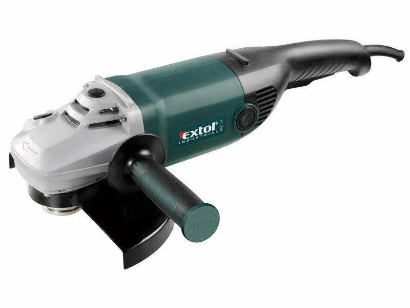 Bruska úhlová, prodloužená rukojeť, 2100W, 230mm, IAG 21-230, 8792008, záruka 3 roky EXTOL INDUSTRIAL