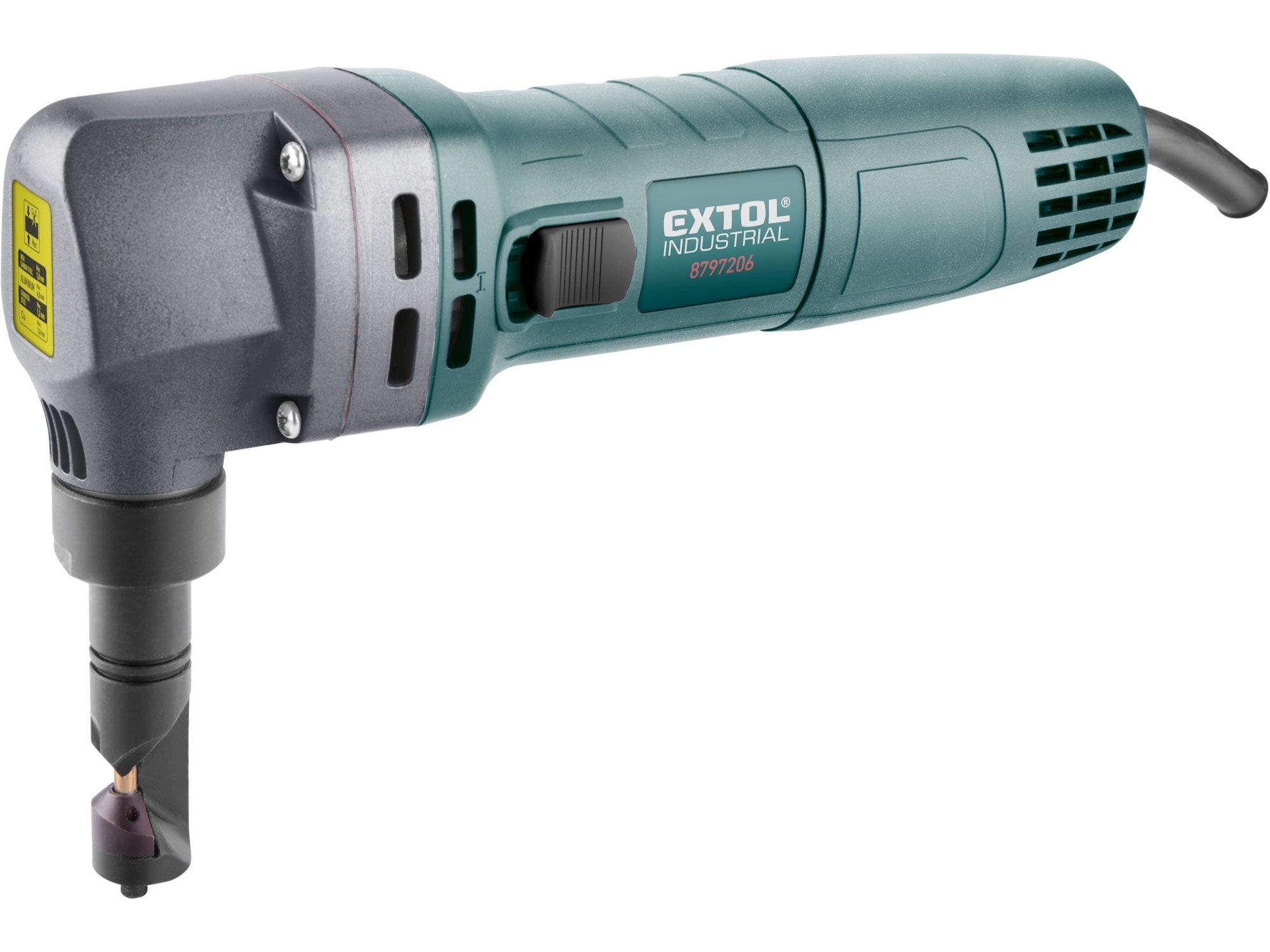 Nůžky na plech, prostřihovačky elektrické, 600W EXTOL-INDUSTRIAL
