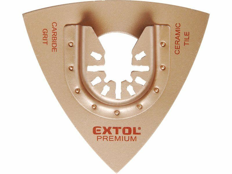 Rašple trojúhelníková, 78mm, tvrdokov EXTOL-PREMIUM