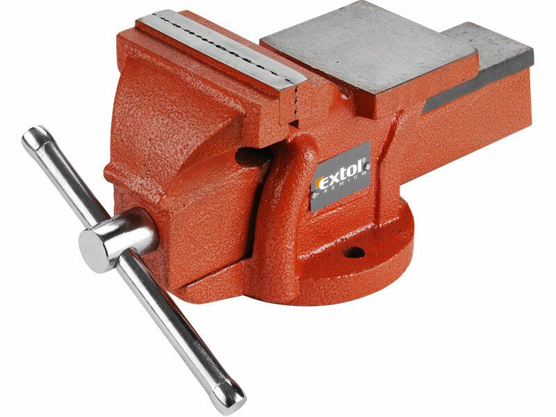 Svěrák, 100mm, 4,5kg, rozevření 65mm, upínací síla 8kN, EXTOL PREMIUM