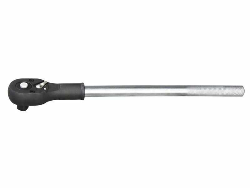 Ráčna s prodlouženou rukojetí, 24 zubů, 3/4", L 510mm, CrV, EXTOL PREMIUM