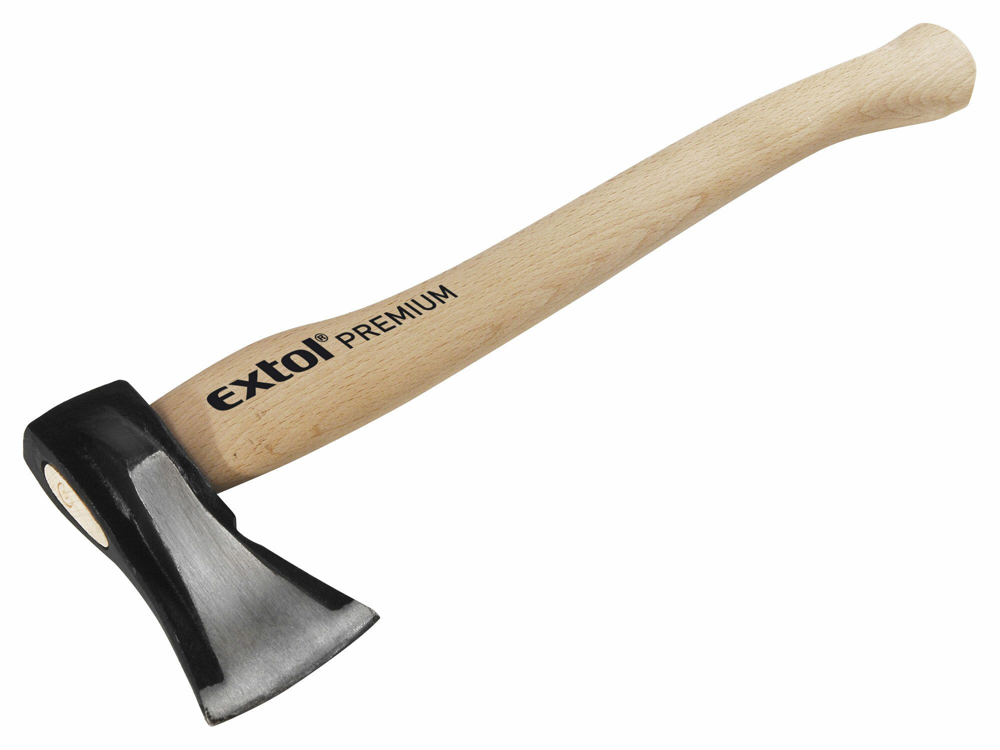 Sekera štípací s kvalitní českou bukovou násadou, 1000g, násada 50cm, EXTOL PREMIUM