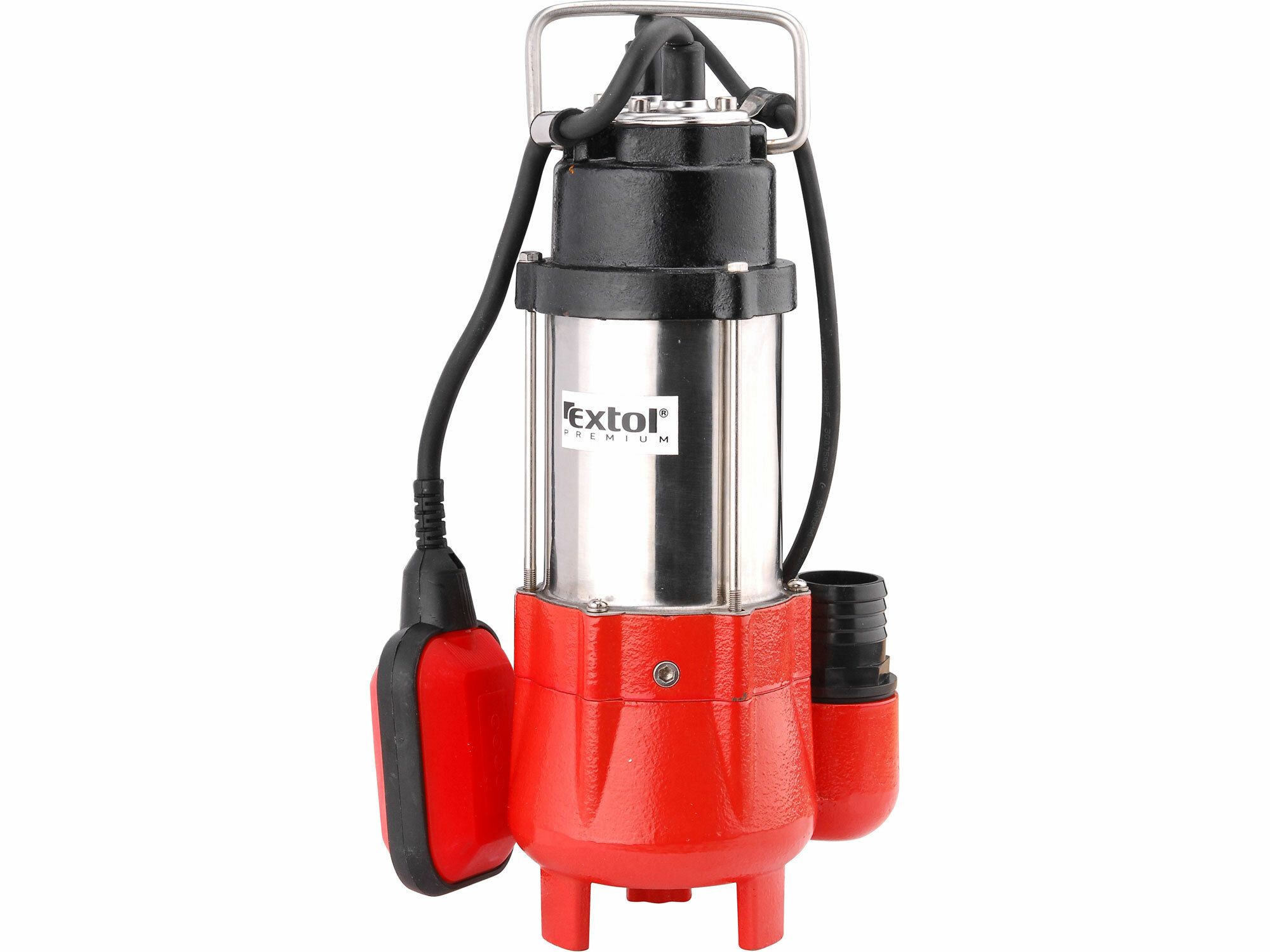 Čerpadlo el. ponorné kalové, 250W, 9000l/hod, 5,3m, EXTOL PREMIUM, SP 250 F, 8895000