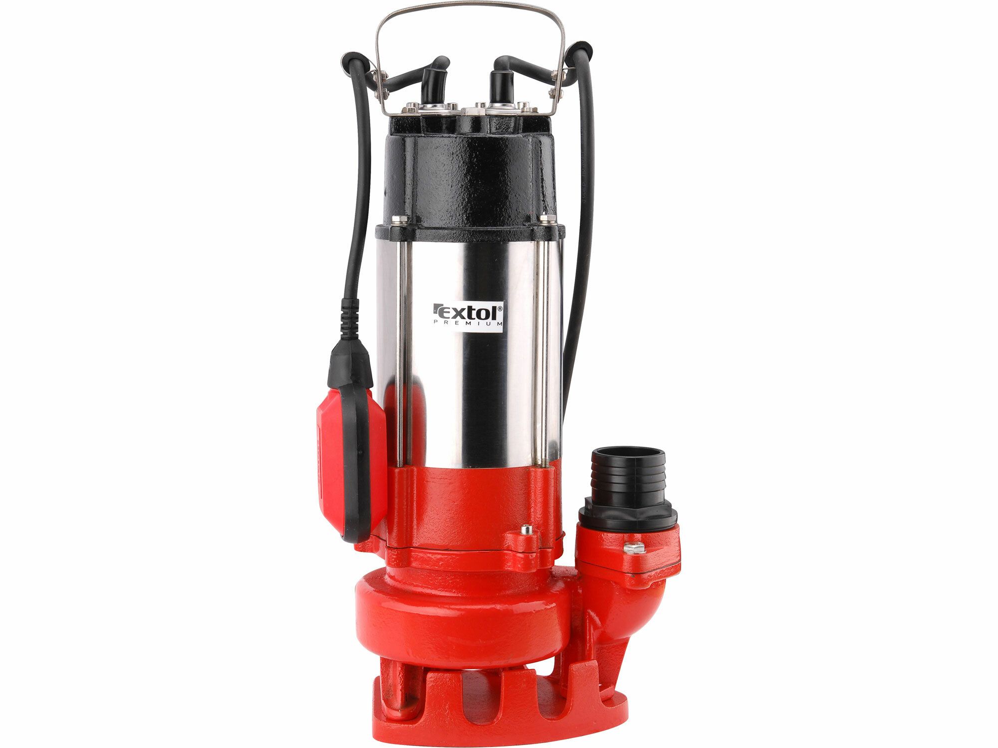 Čerpadlo el. ponorné kalové, 750W, 18000l/hod, 5,6m, EXTOL PREMIUM, SP 750 F, 8895001
