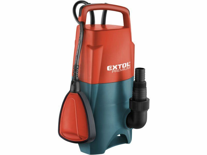 Čerpadlo el. ponorné kalové, 400W, 8000l/hod, 10m EXTOL-PREMIUM