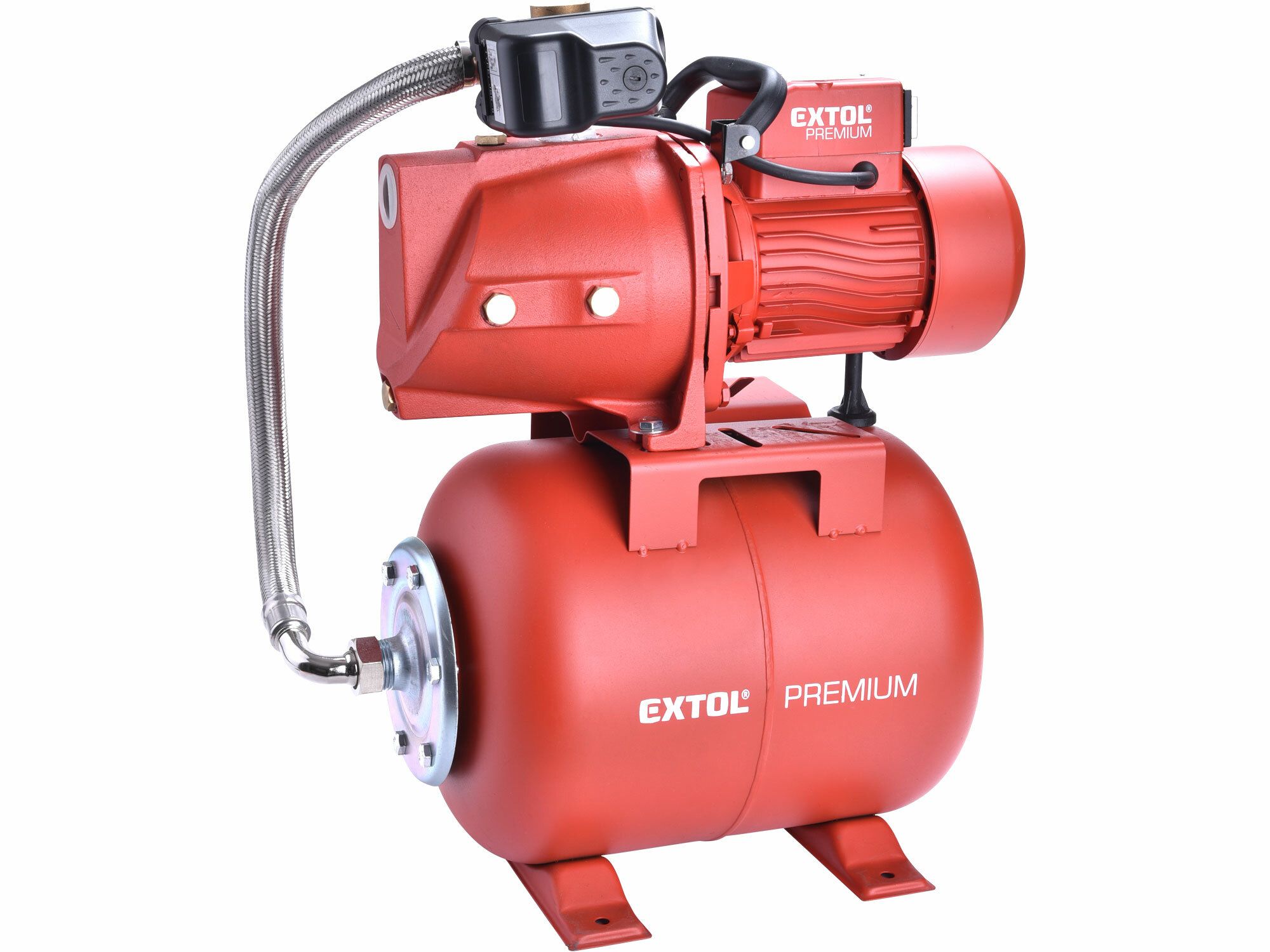 Čerpadlo proudové s tlakovou nádobou, 750W, 5270l/hod, EXTOL PREMIUM, 8895095