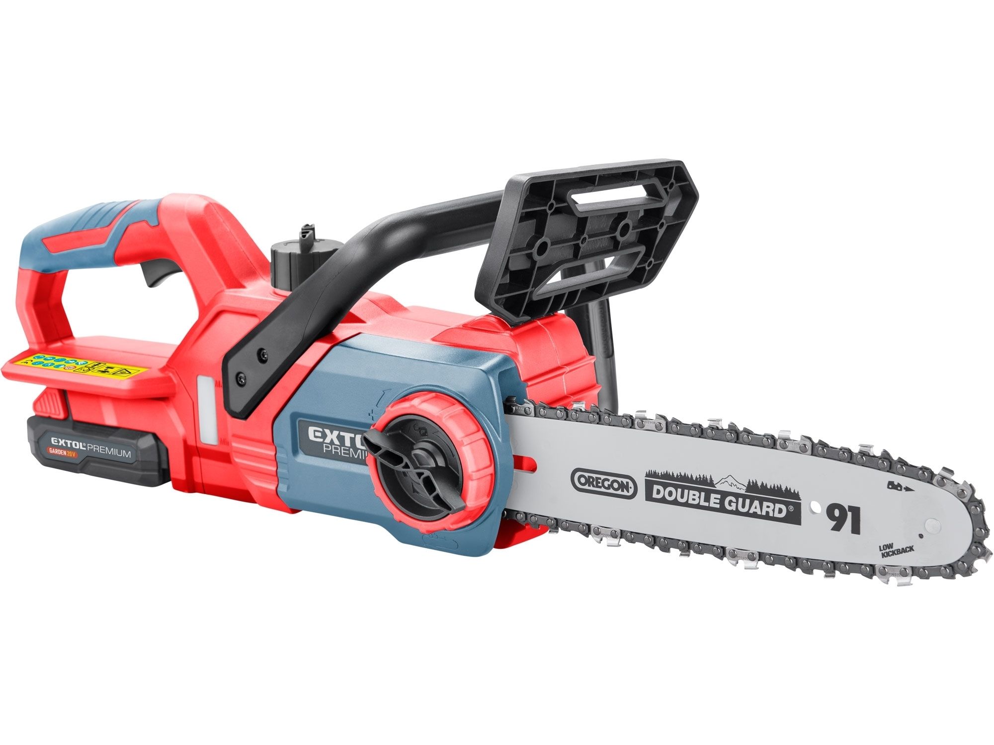 Pila řetězová aku, 30cm, 20V Li-ion, 2000mAh EXTOL PREMIUM