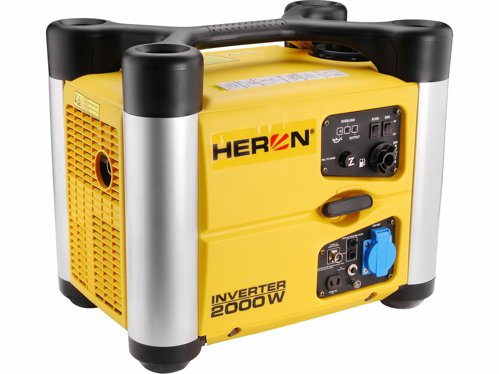 Elektrocentrála digitální invertorová 3,0HP, 2,0kW, HERON, DGI 20 SP, záruka 3 roky