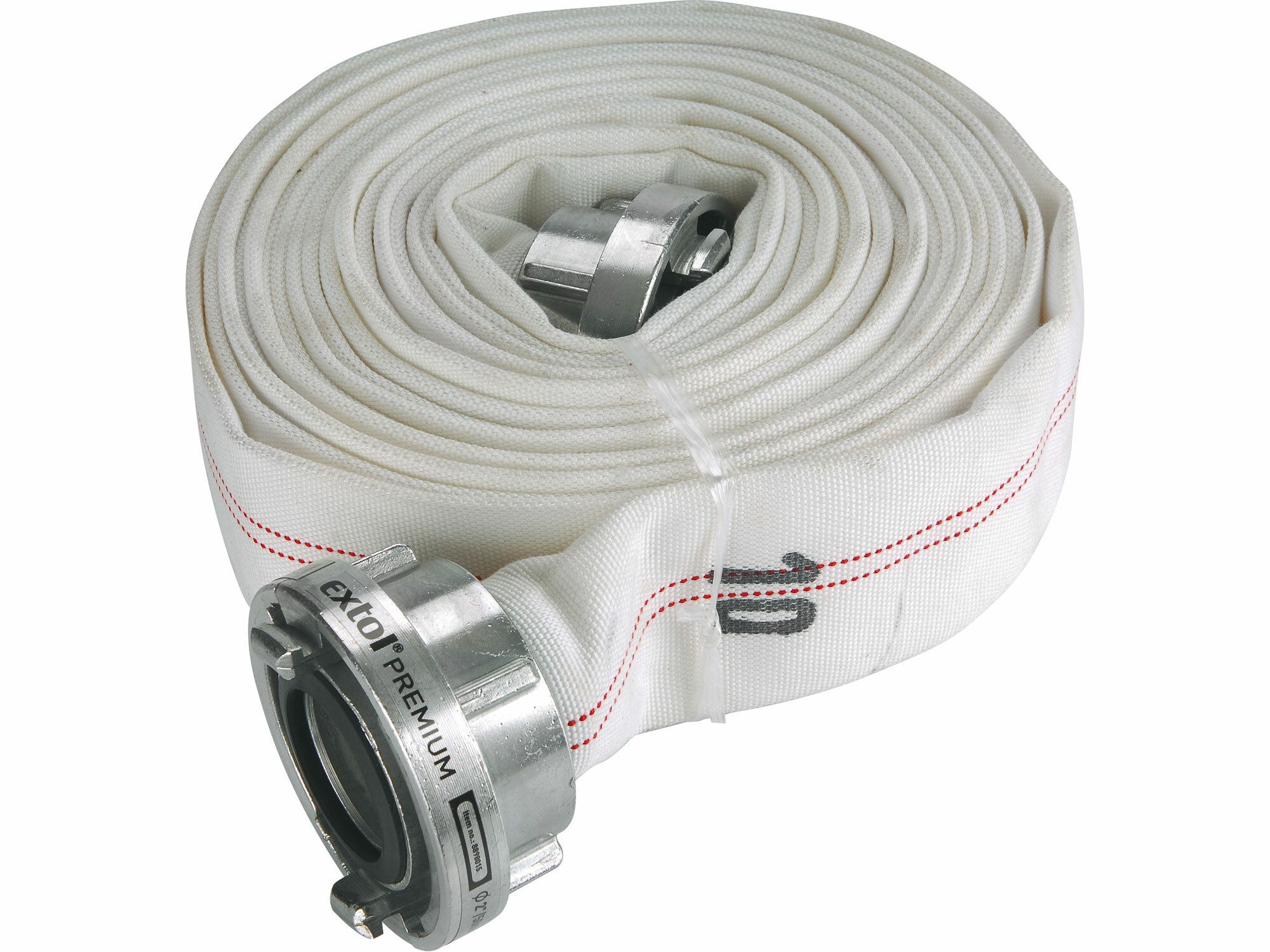 Hadice C52, 10m se spojkami, PVC, oplet PES, 2" (50mm), 10m, EXTOL PREMIUM
