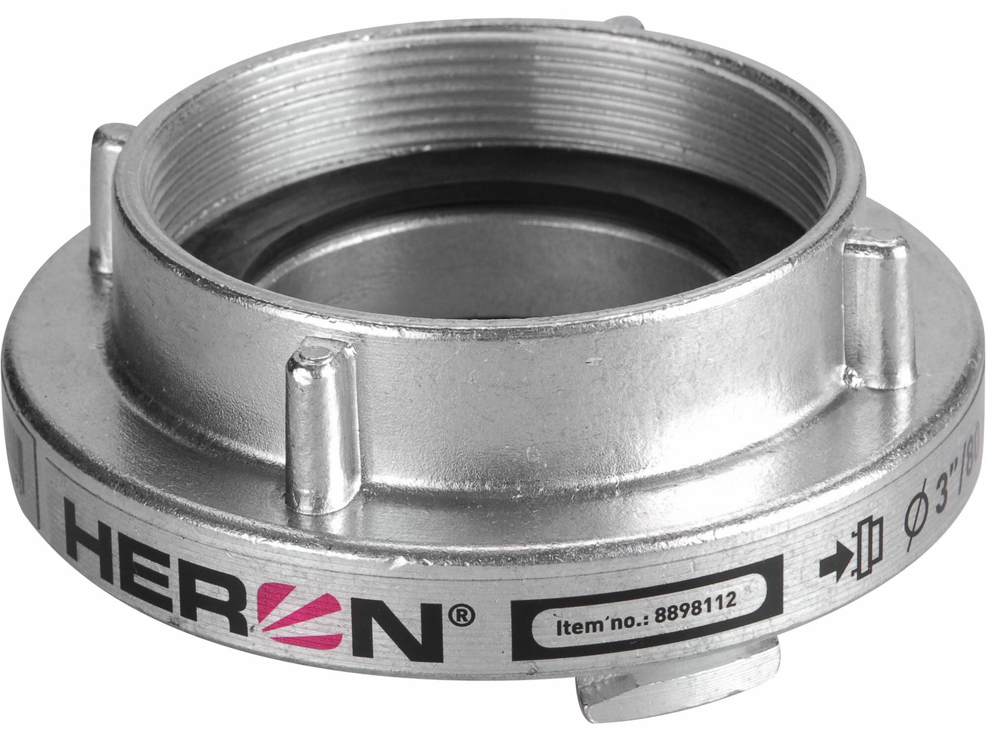 Spojka B75 pevná vnitřní závit G tlakové/sací těsnění, 3" (80mm), HERON
