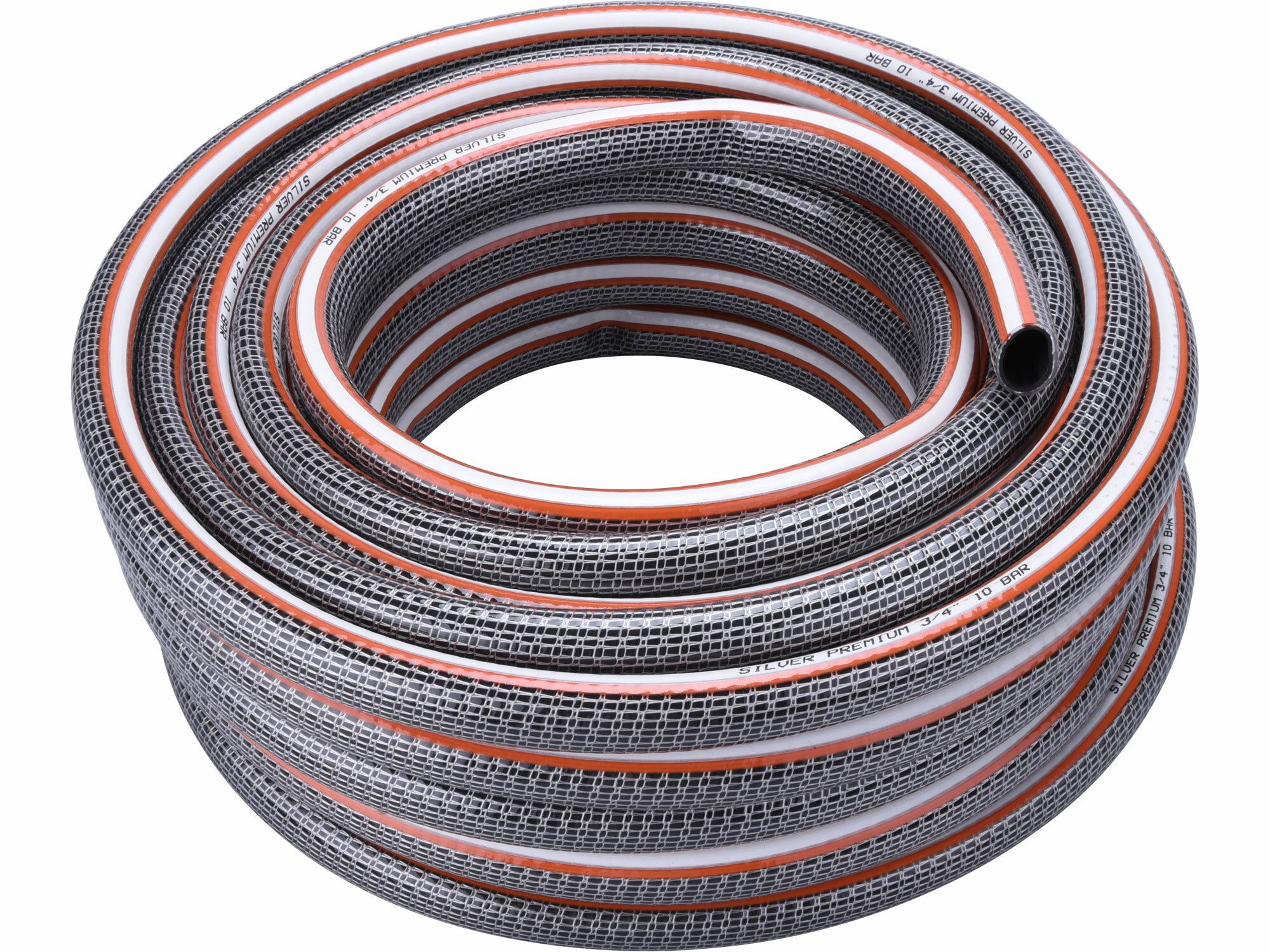 Hadice zahradní neprůhledná SILVER, 3/4", 25m, 240g/m, EXTOL PREMIUM