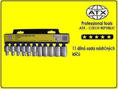 11 dílná sada nástrčných klíčů 1/2" - ATX