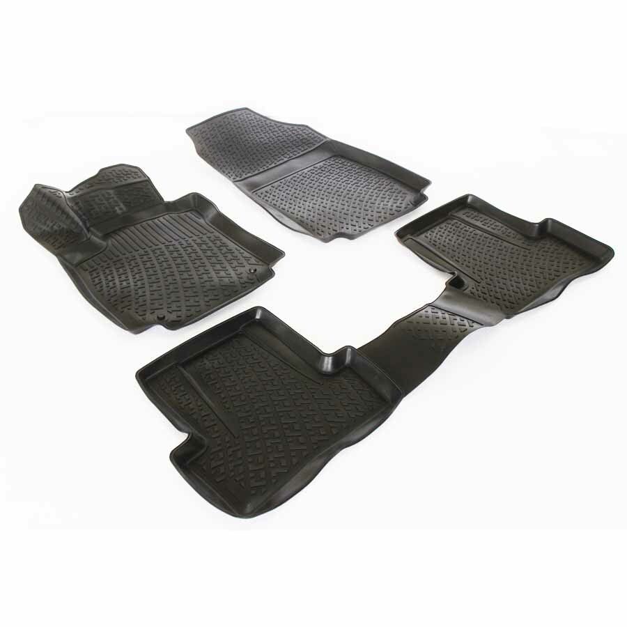 Gumové koberce Renault Clio IV Hatchback (X98) (12-) (3D) SIXTOL