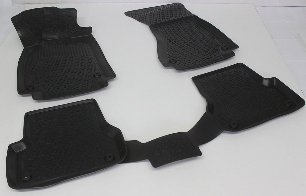 Gumové koberce Audi A6 Limousine / Avant (C7 4G) (11-) (3D) SIXTOL