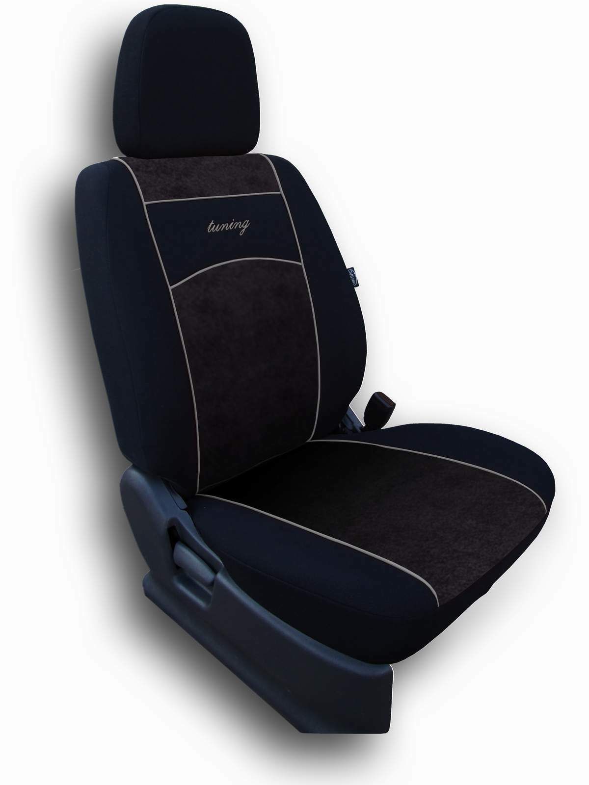 Autopotahy Argo Alcantara černé