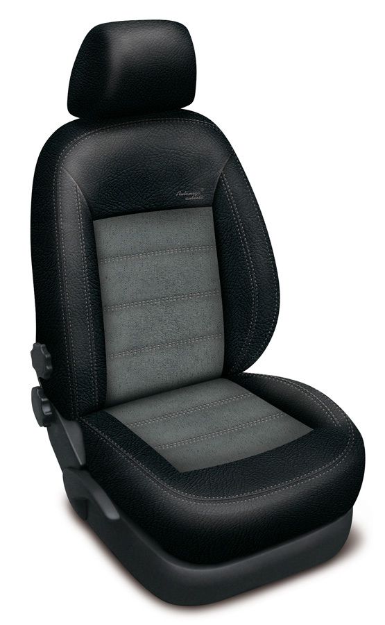 Autopotahy Peugeot 2008, od r. 2014, AUTHENTIC VELVET černošedé SIXTOL