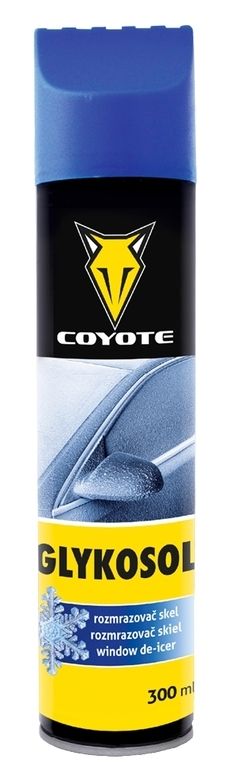 COYOTE Glykosol aerosol rozmrazovač skel se škrabkou 300 ml