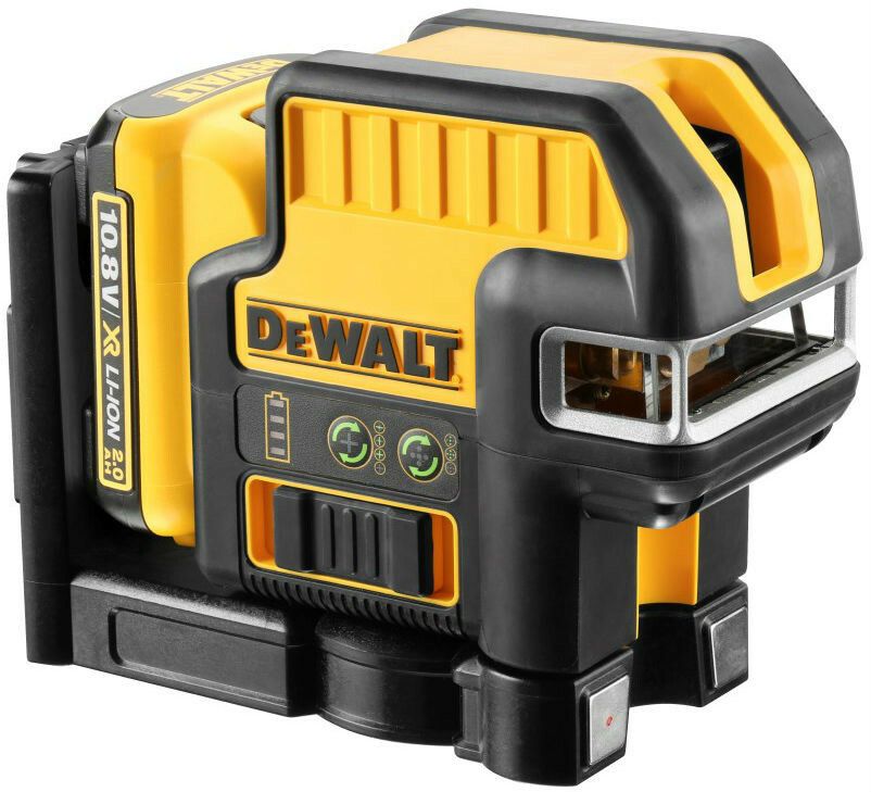 Křížový/pětibobový laser se zeleným paprskem 1x2,0Ah 10,8V DeWALT