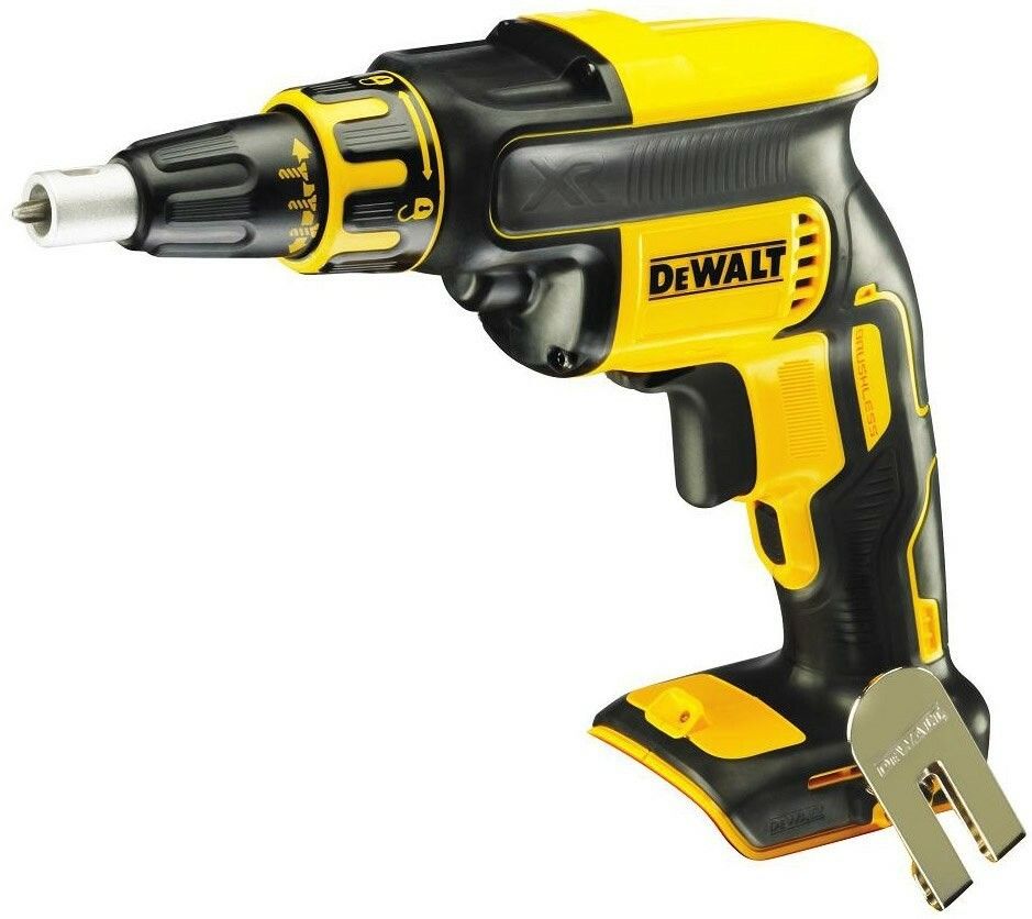 Aku bezuhlíkový šroubovák na sádrokarton 18 V Li-Ion bez baterie DeWALT