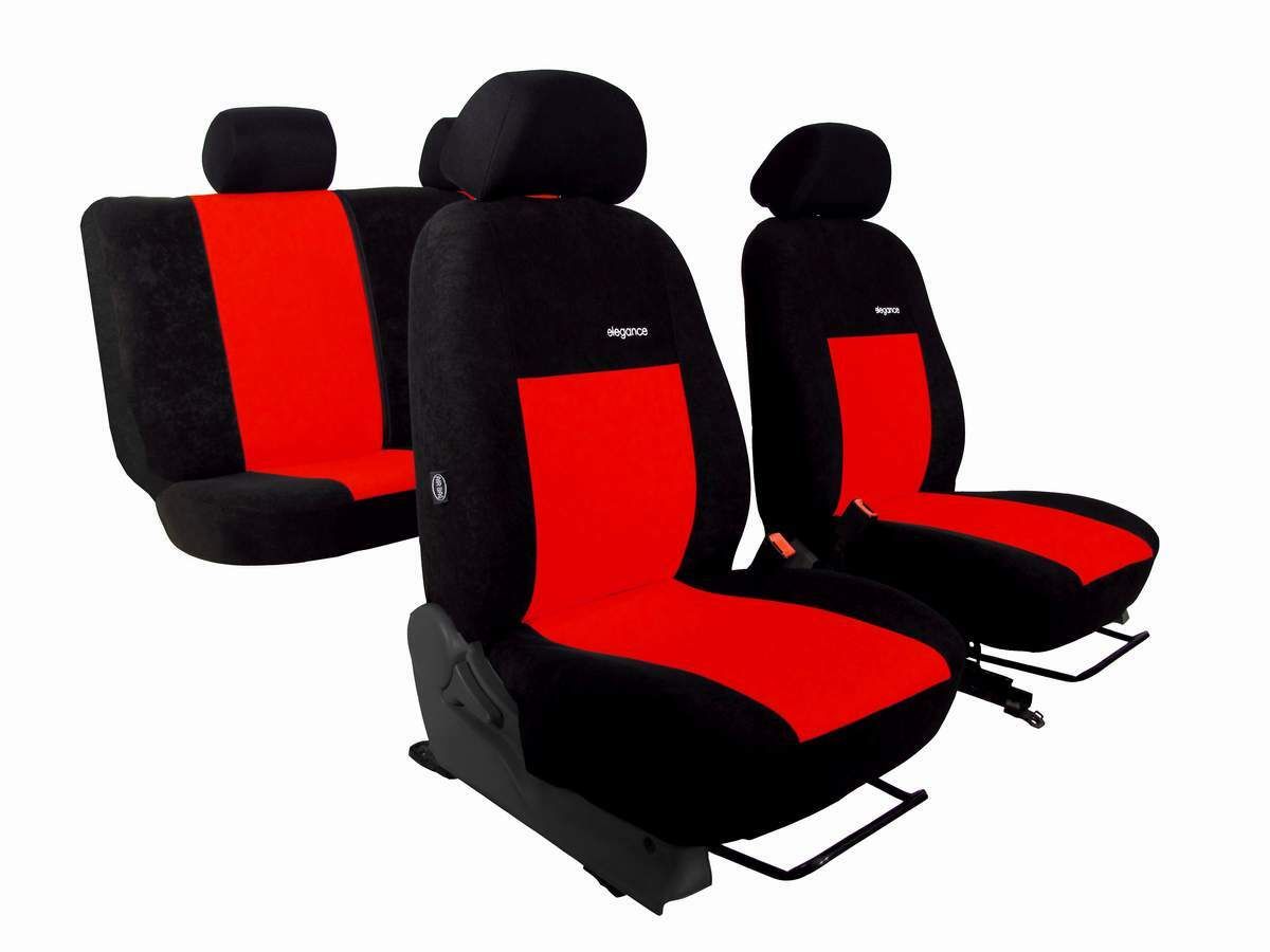 Autopotahy XSARA PICASSO, 5 míst, od r.1999-2010, ELEGANCE ALCANTARA černočervené SIXTOL