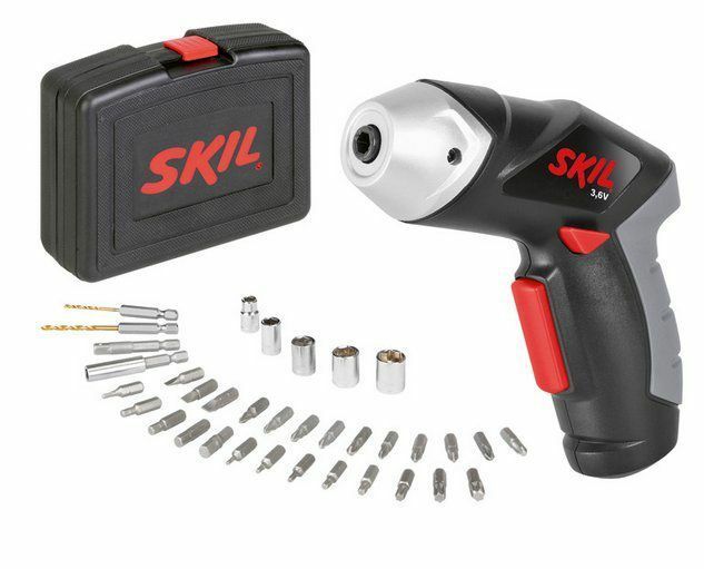 Aku šroubovák 2436 AC, 3.6 V, 1.1 Ah, 200 ot/min, + 35 ks příslušenství, F0152436AC SKIL
